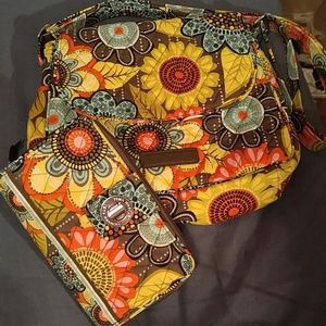 Vera Bradley small crossbody with wallet